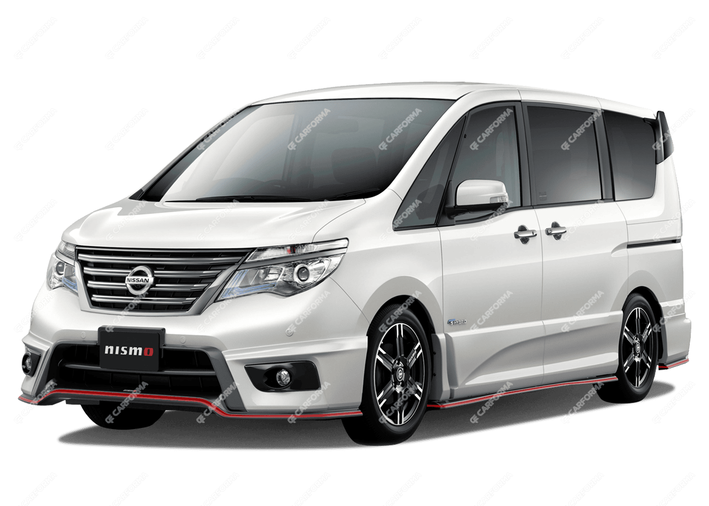 Ворсовые коврики на Nissan Serena (C26) 2010 - 2016