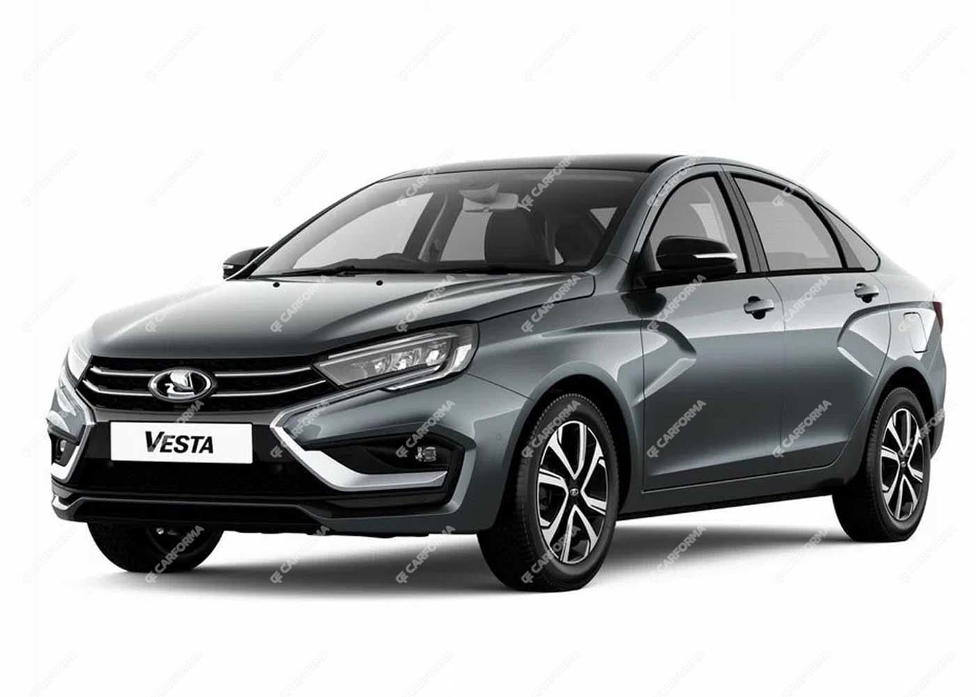 Ворсовые коврики на Lada (ВАЗ) Vesta рестайлинг 2022 - 2024