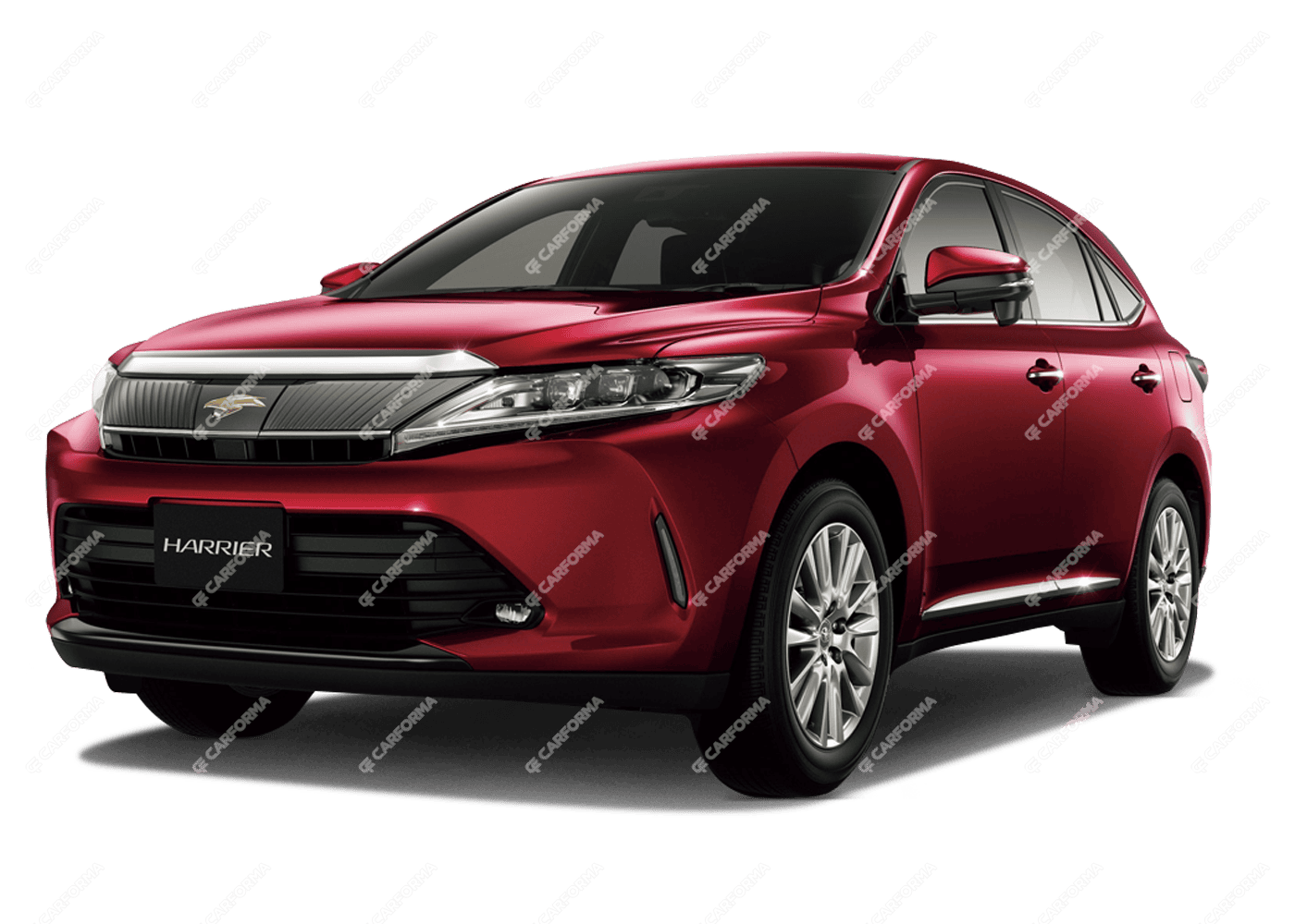 Ворсовые коврики на Toyota Harrier III 2013 - 2020