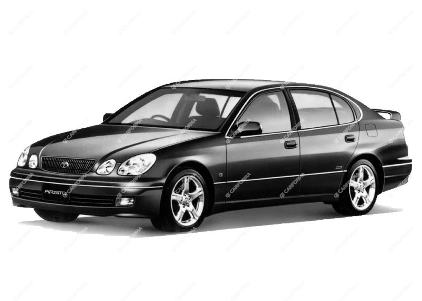 Ворсовые коврики на Toyota Aristo II 1997 - 2004