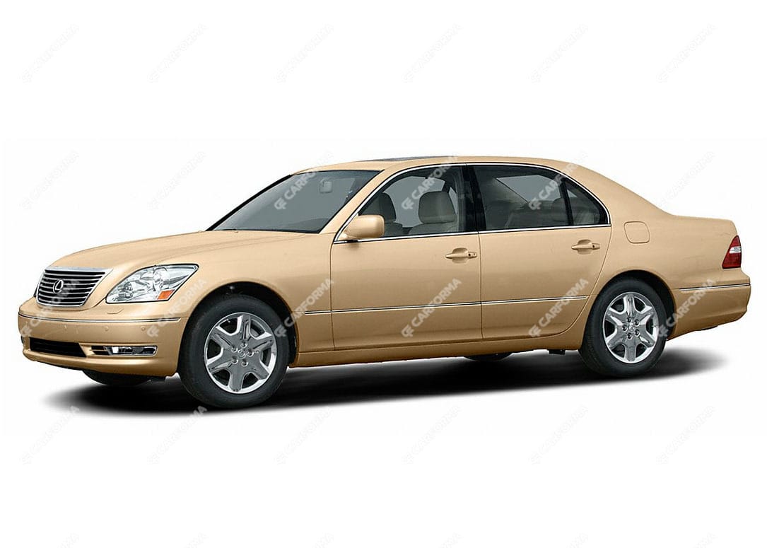 Ворсовые коврики на Lexus LS III 2001 - 2006