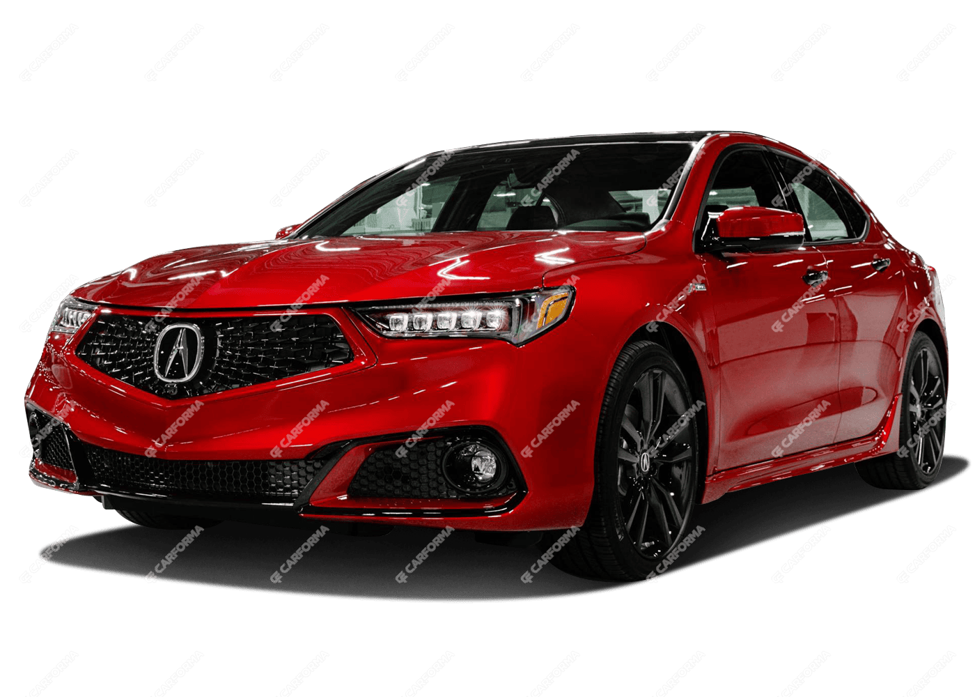 Ворсовые коврики на Acura TLX II 2020 - 2024