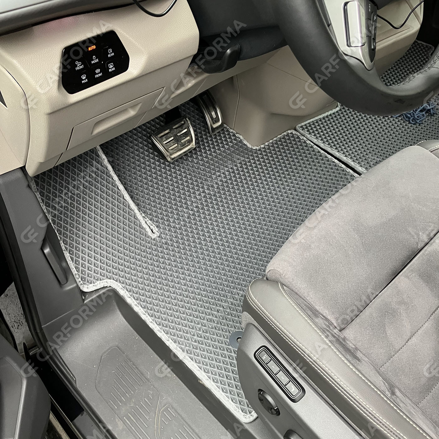 Ворсовые коврики на Volkswagen Multivan (T7) 2021&nbsp;-&nbsp;2026 в Воронеже