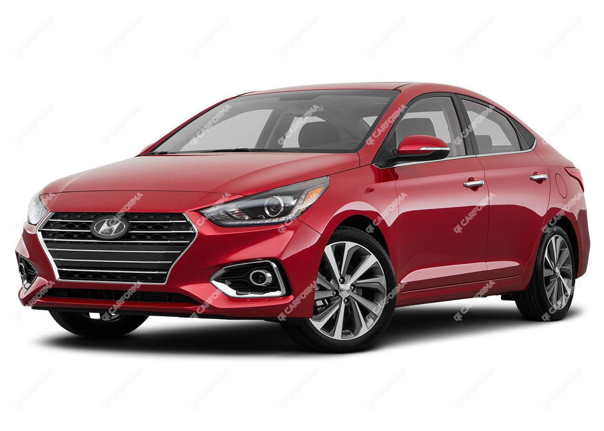 Ворсовые коврики на Hyundai Solaris II 2017 - 2024