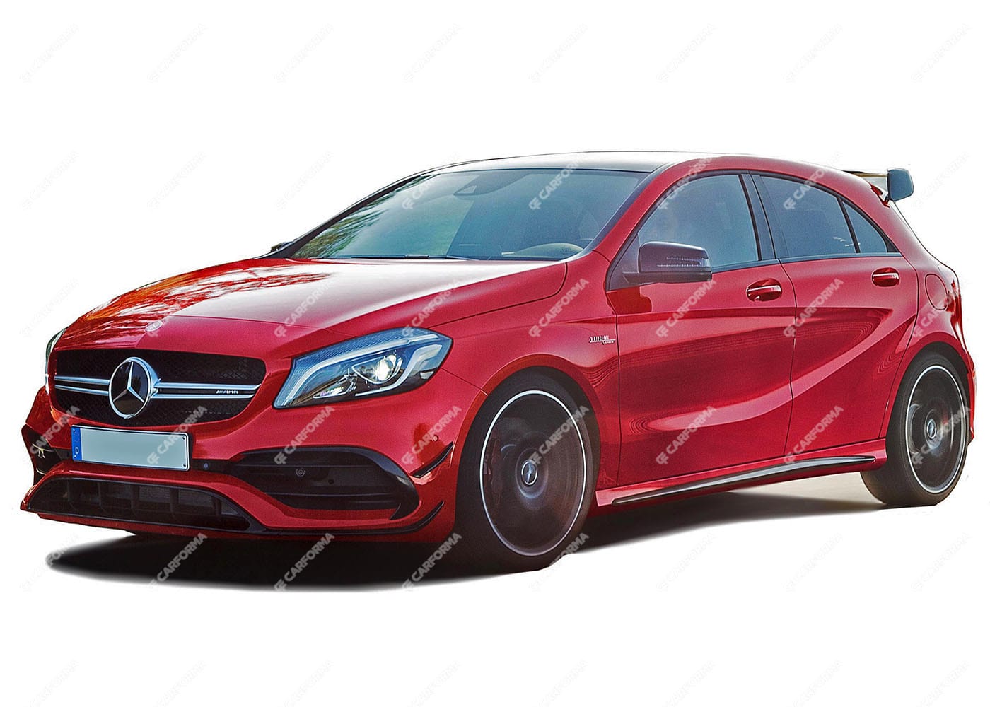 Ворсовые коврики на Mercedes A (W176) 2012 - 2018