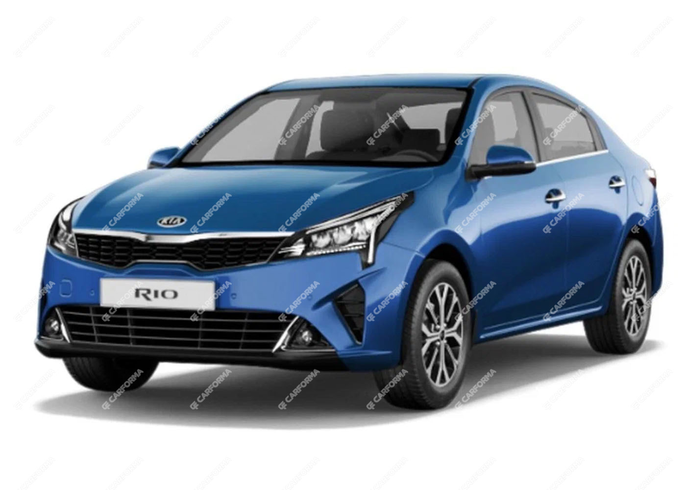 Ворсовые коврики на KIA Rio IV 2016 - 2024