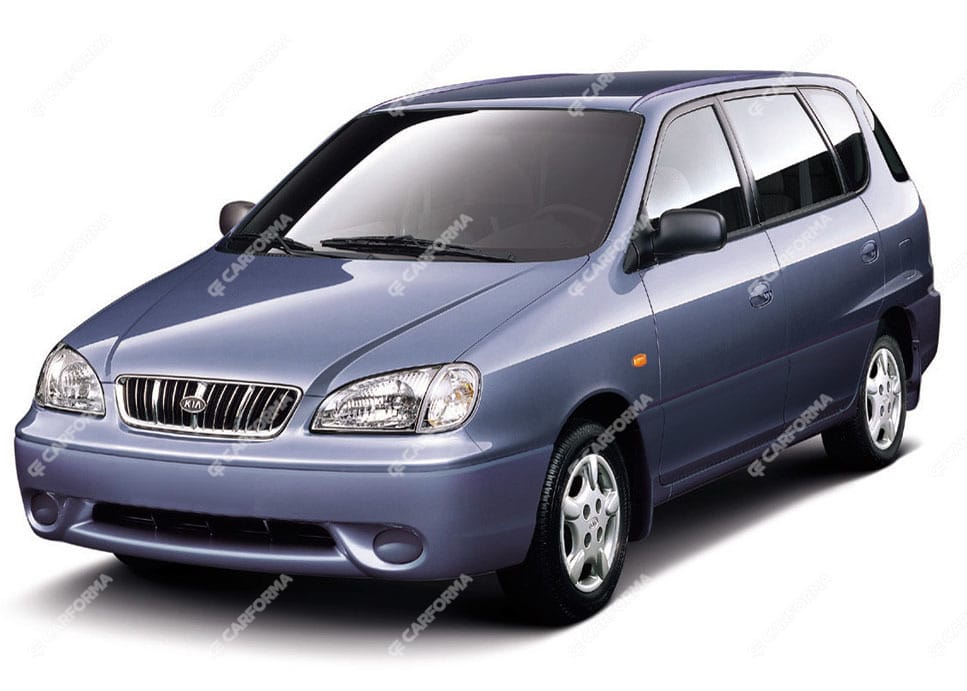 Ворсовые коврики на KIA Carens I 1999 - 2006