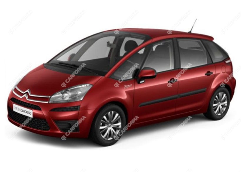 Ворсовые коврики на Citroen C4 Picasso I 2006 - 2014