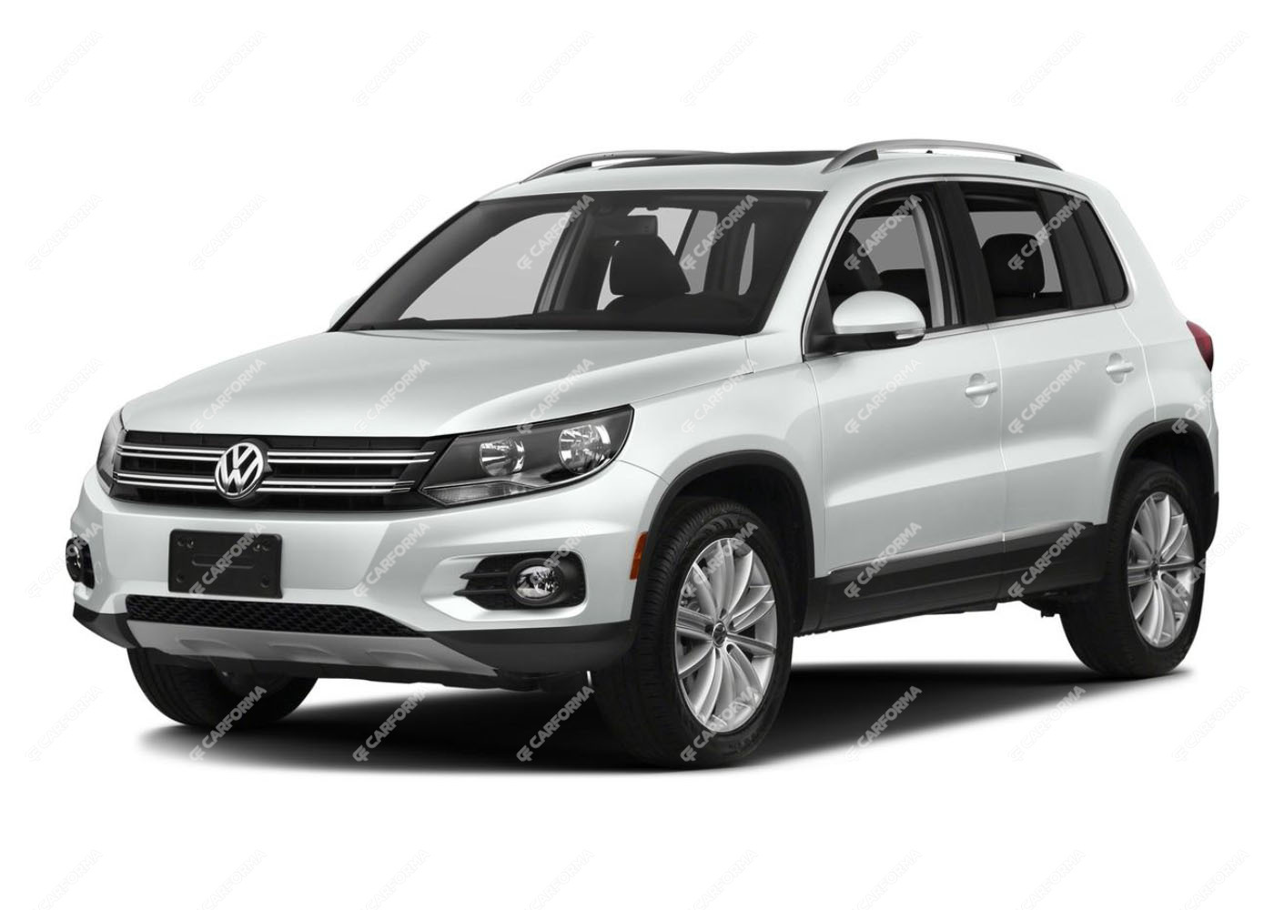 Ворсовые коврики на Volkswagen Tiguan I 2006 - 2017