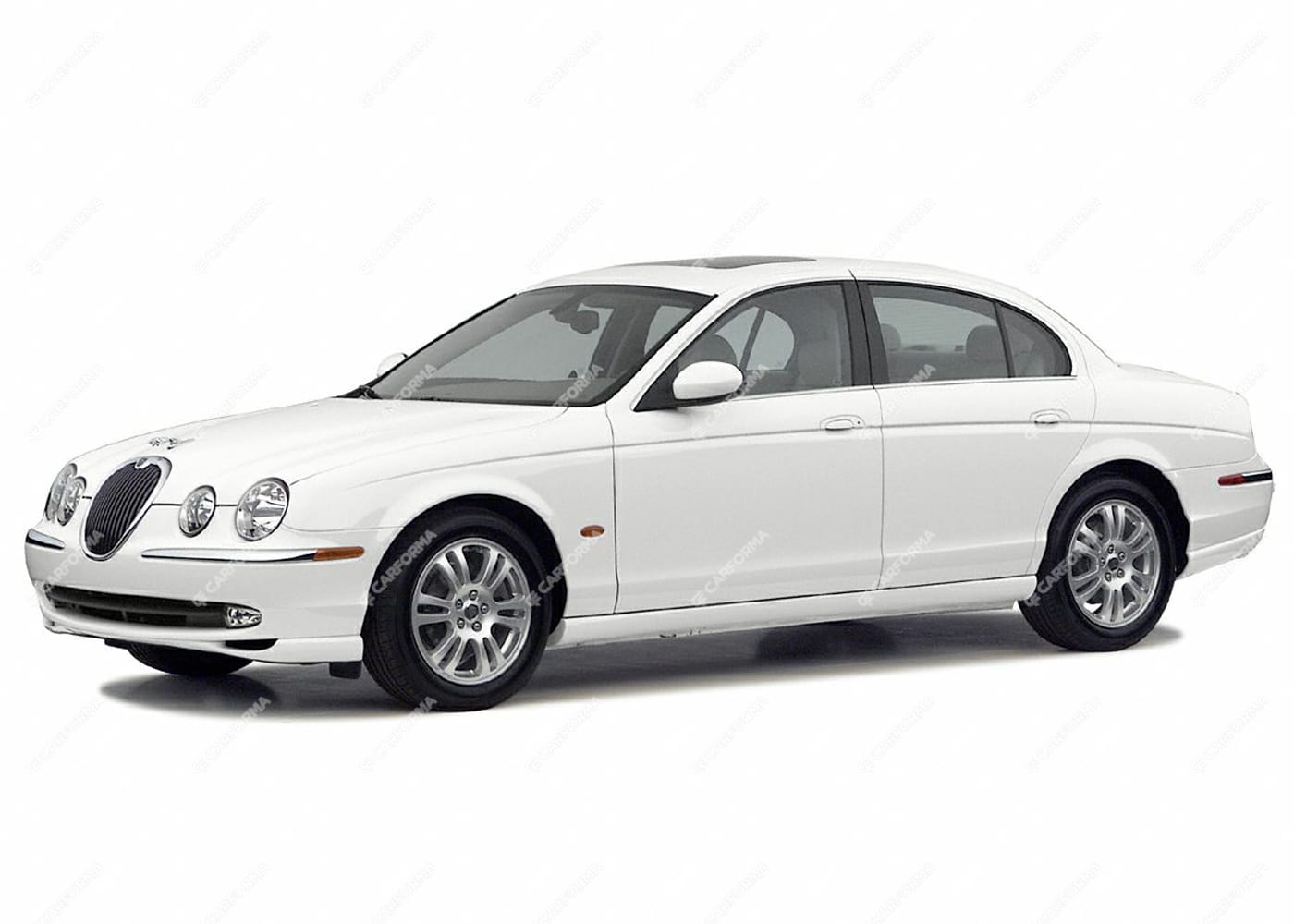 Ворсовые коврики на Jaguar S-Type 1998 - 2008