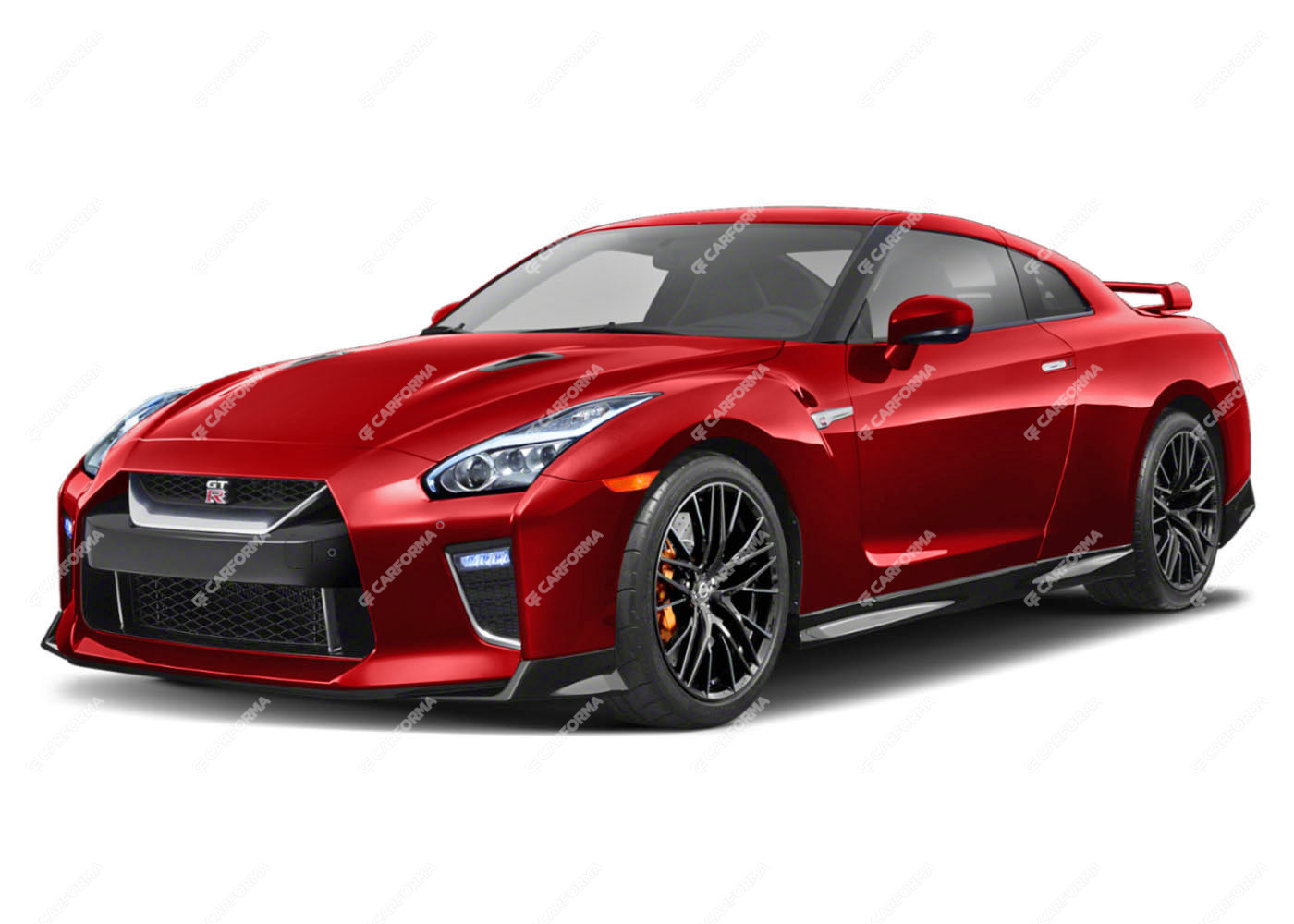 Ворсовые коврики на Nissan GT-R 2007 - 2024