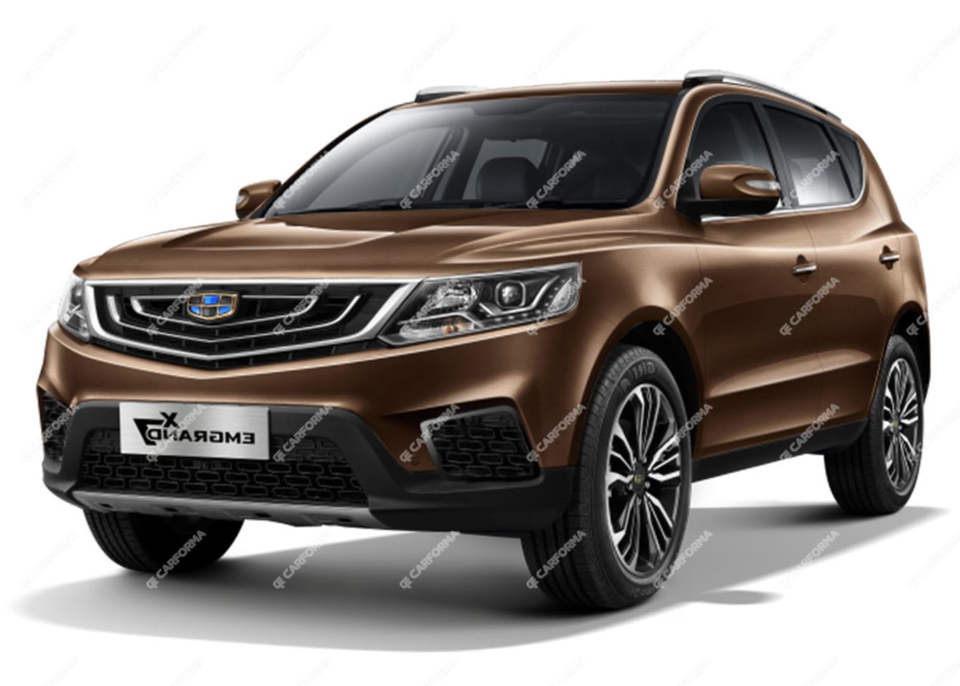 Ворсовые коврики на Geely Emgrand X7 второй рестайлинг 2019 - 2022