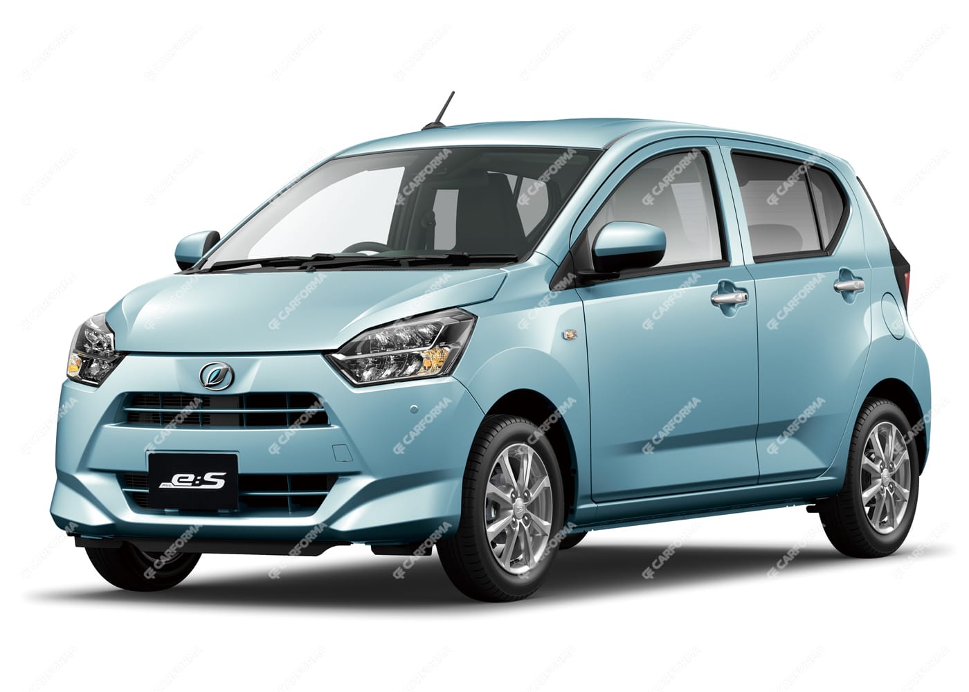 Ворсовые коврики на Daihatsu Mira e:S II 2017 - 2024