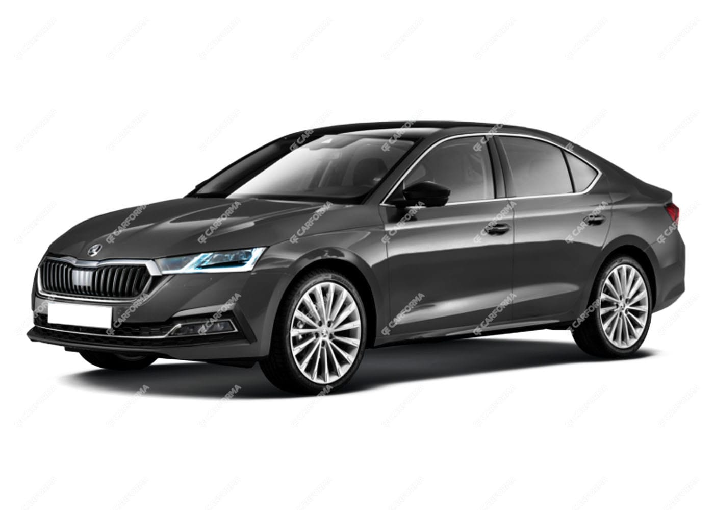 Ворсовые коврики на Skoda Octavia A8 2019 - 2024