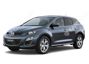 Ворсовые коврики на Mazda CX7 2006 - 2012