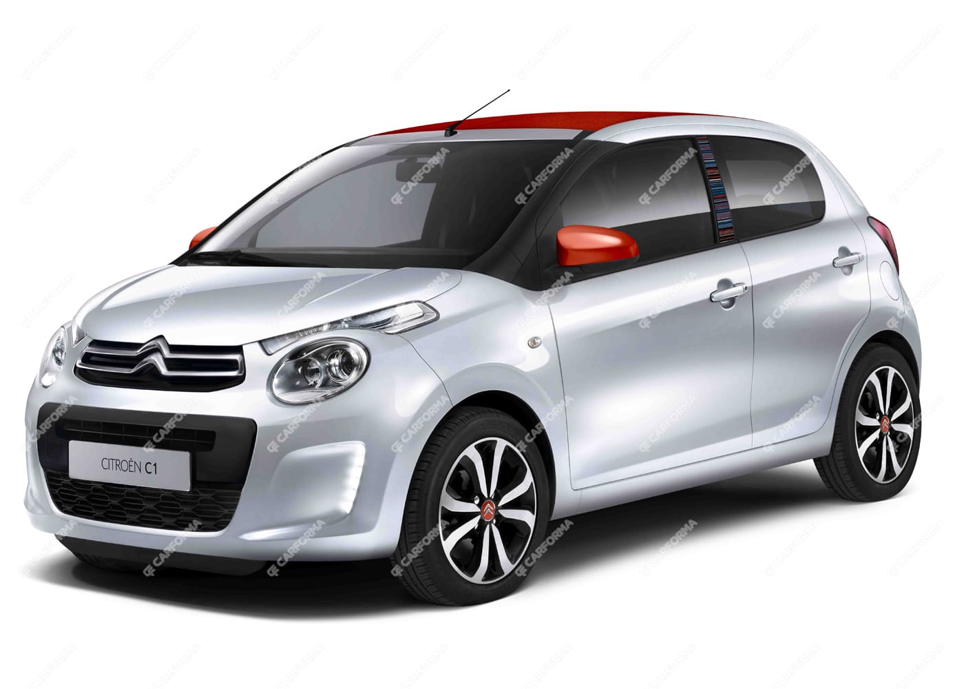 Ворсовые коврики на Citroen C1 II 2014 - 2022