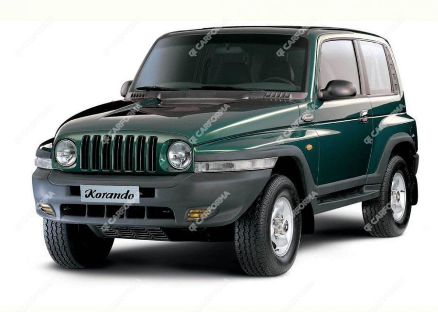 Ворсовые коврики на SsangYong Korando II 1995 - 2006