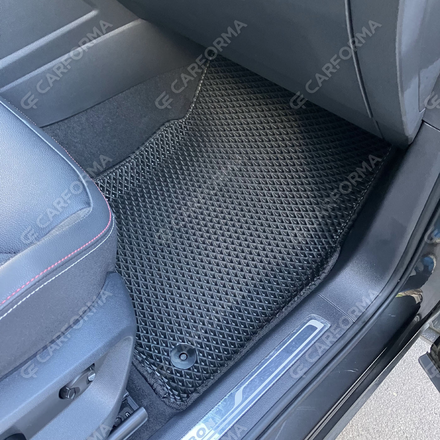 Водительские ворсовые коврики Volkswagen Tayron 2018&nbsp;-&nbsp;2026 в Воронеже