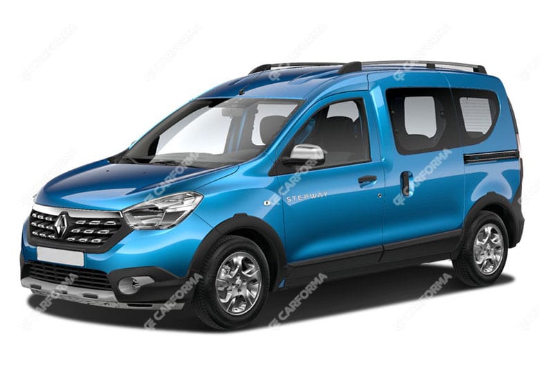 Ворсовые коврики на Renault Dokker Stepway 2018 - 2024