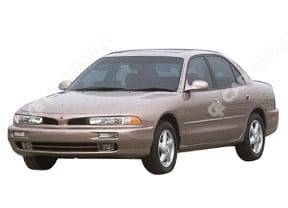 EVA коврики на Mitsubishi Galant VII 1992 - 1996