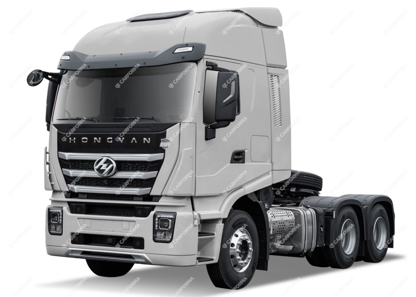 Ворсовые коврики на Hongyan SAIC-IVECO Genlyon кабина C6HR 2023 - 2024