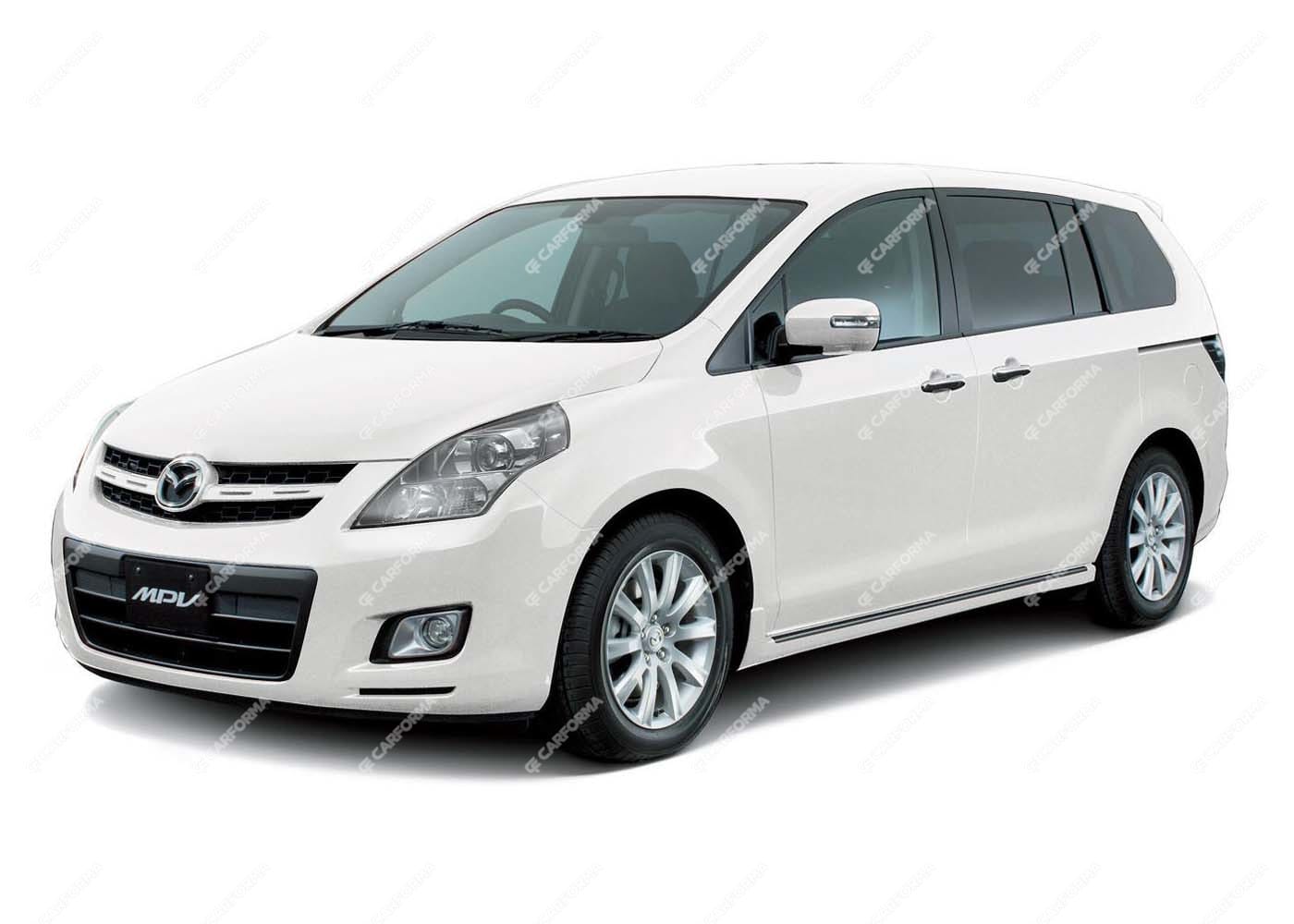 Ворсовые коврики на Mazda MPV III 2006 - 2016