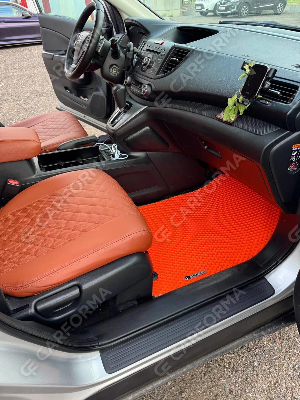 Ворсовые коврики на Honda CR-V IV 2012&nbsp;-&nbsp;2018 в Воронеже