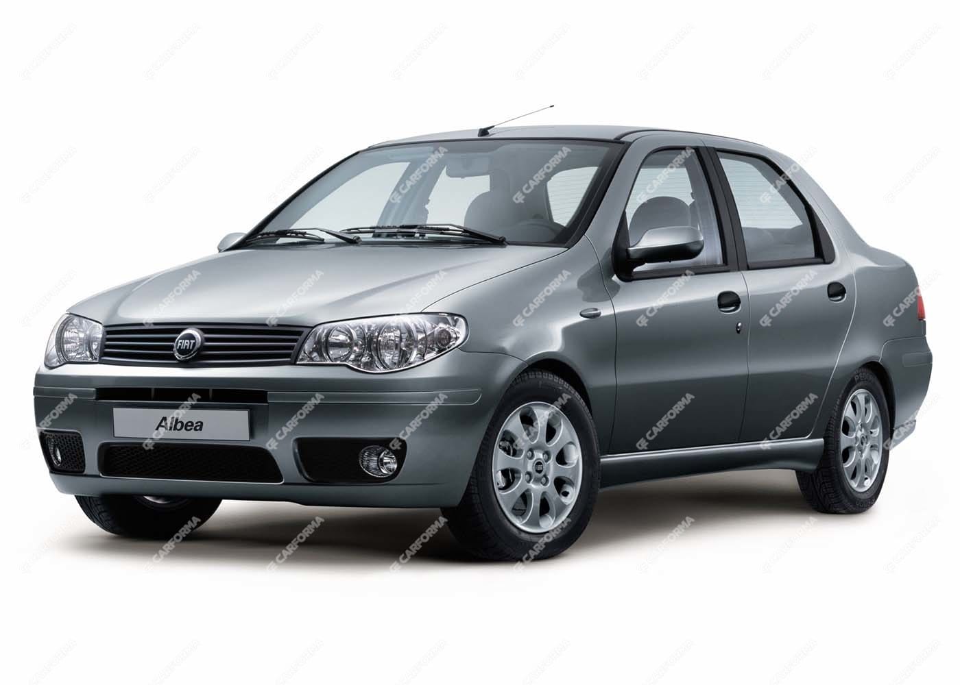 Ворсовые коврики на Fiat Albea 2002 - 2012