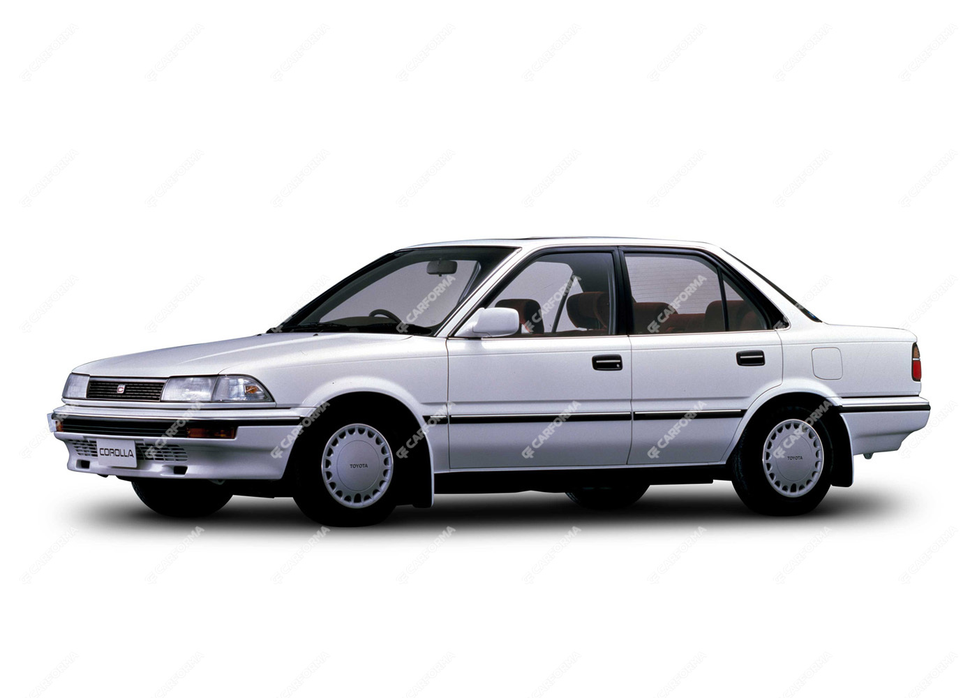 Ворсовые коврики на Toyota Corolla (E9) 1987 - 1993