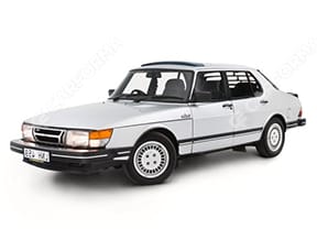 Ворсовые коврики на Saab 900 1993 - 1998