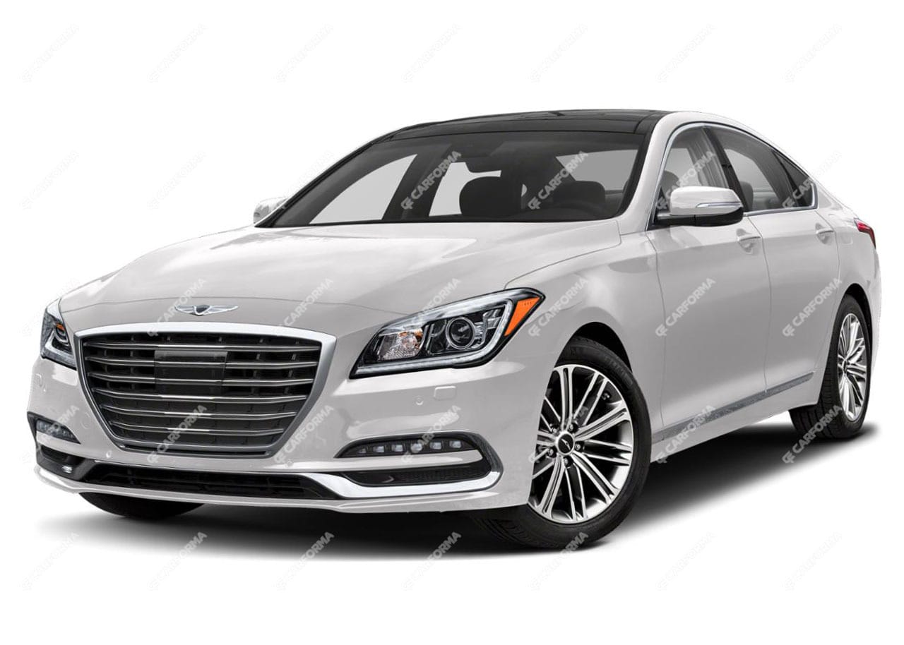 Ворсовые коврики на Hyundai Genesis II 2014 - 2017