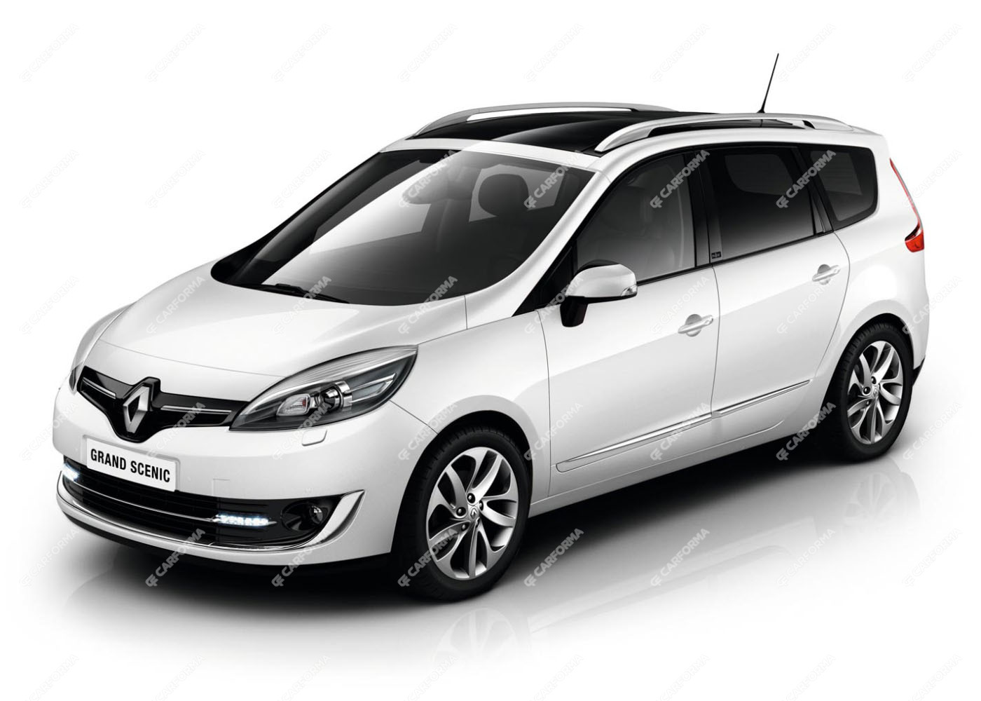 Ворсовые коврики на Renault Grand Scenic II 2009 - 2016