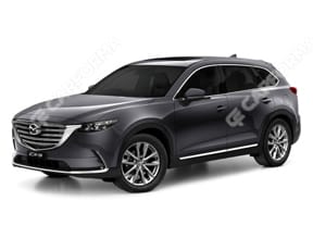 Ворсовые коврики на Mazda CX9 II 2015 - 2024