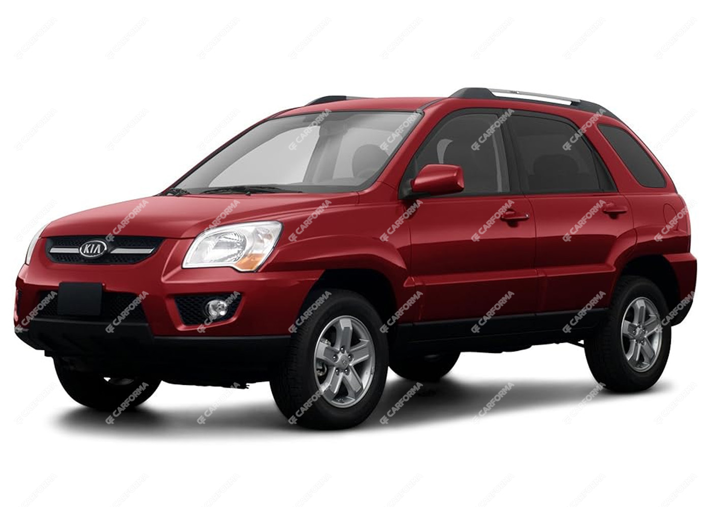 Ворсовые коврики на KIA Sportage II 2004 - 2009