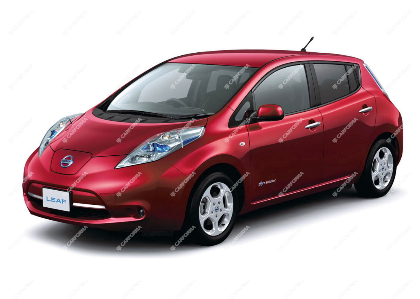 Ворсовые коврики на Nissan Leaf (AZE0) 2012 - 2017