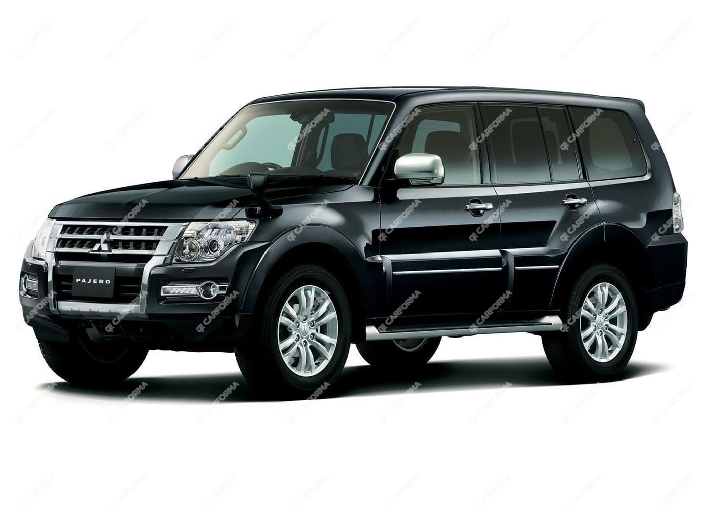 Ворсовые коврики на Mitsubishi Pajero IV 2006 - 2021