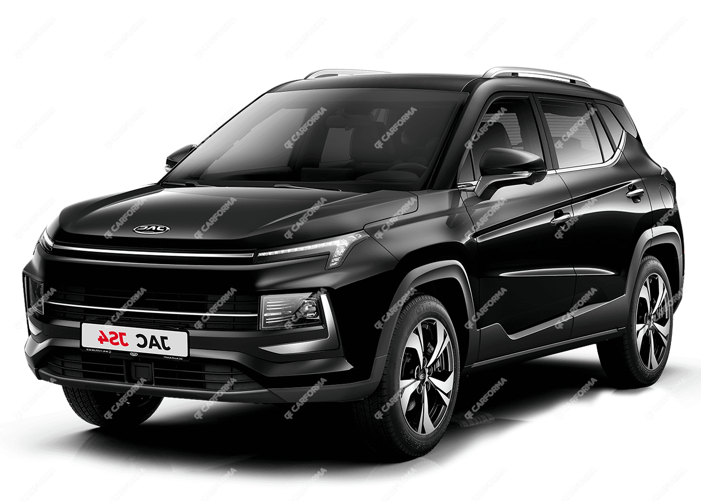 Ворсовые коврики на JAC JS4 2022 - 2024