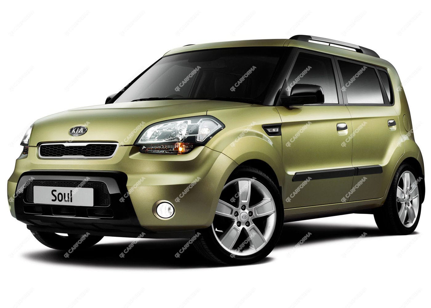 Ворсовые коврики на KIA Soul I 2009 - 2013