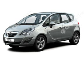 Ворсовые коврики на Opel Meriva B 2010 - 2018