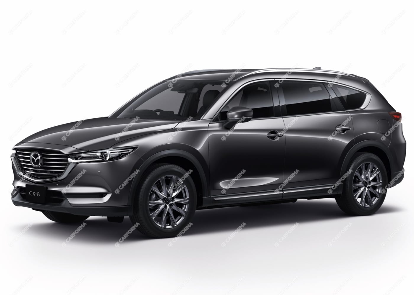 Ворсовые коврики на Mazda CX8 2017 - 2023