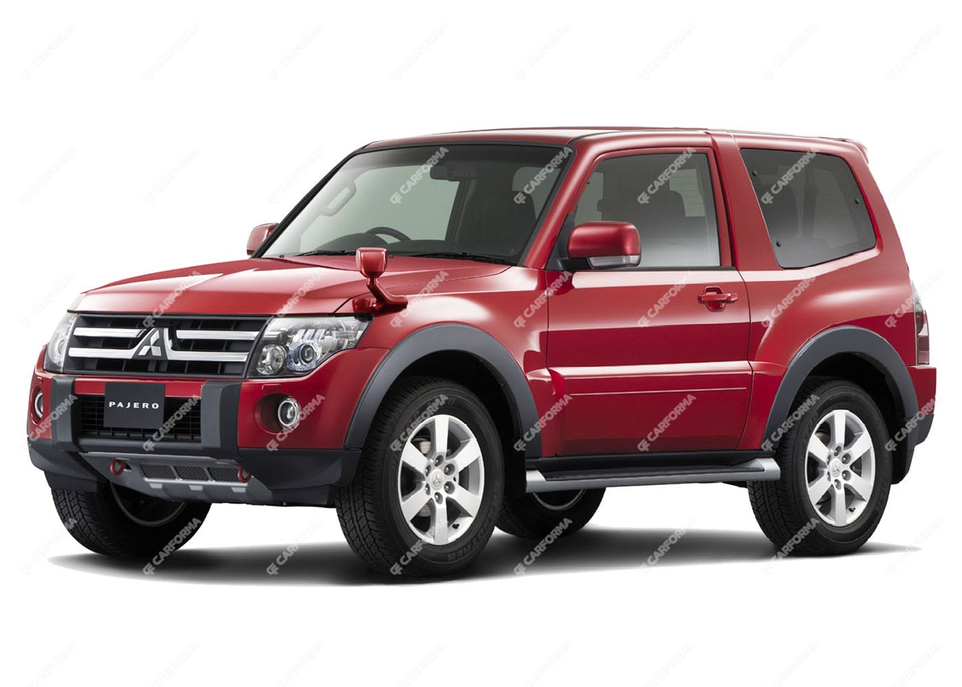 Ворсовые коврики на Mitsubishi Pajero IV 2006 - 2021