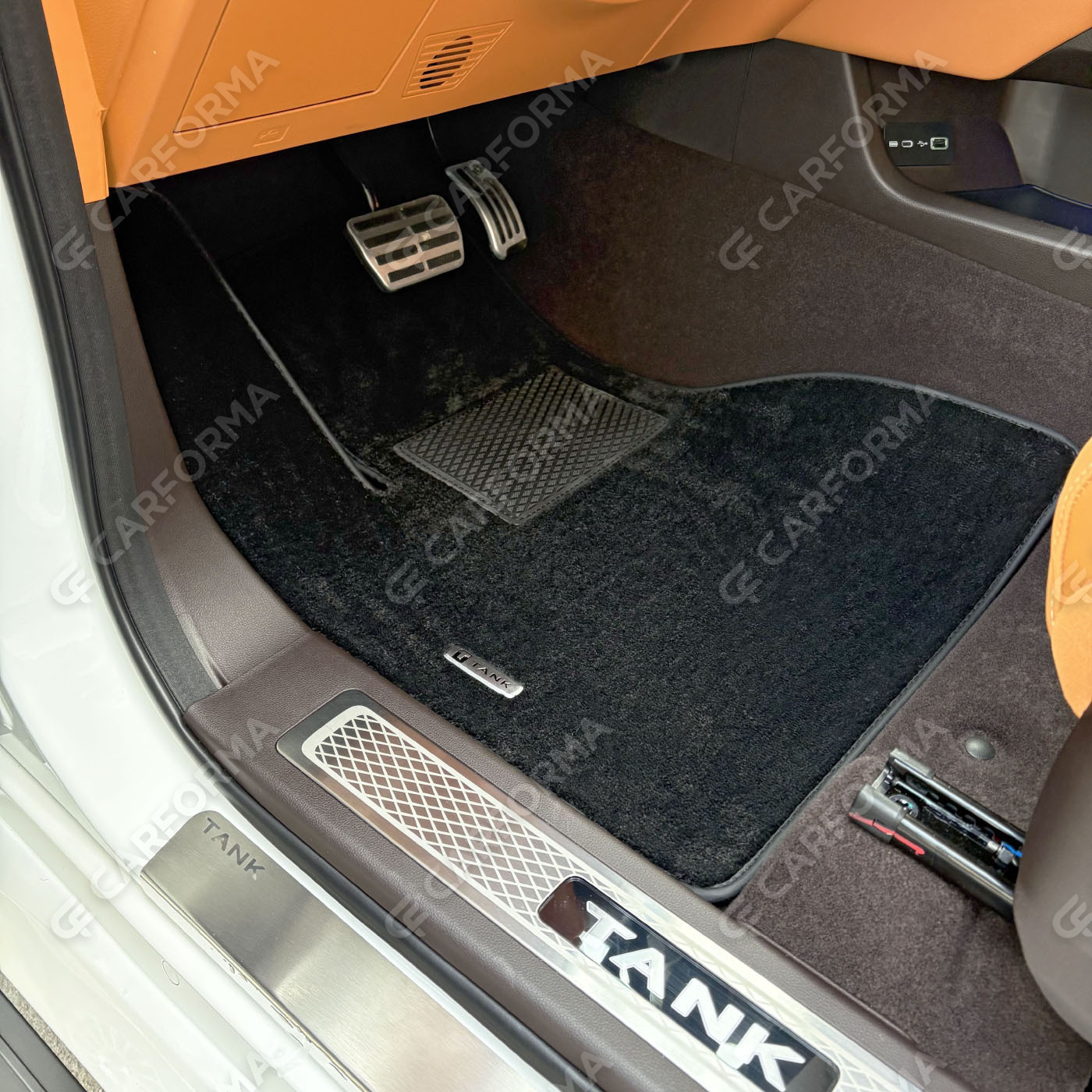 Ворсовые коврики на Tank 500 2021&nbsp;-&nbsp;2026 в Воронеже