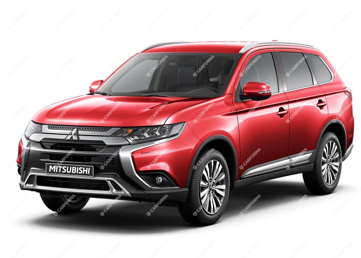 Ворсовые коврики на Mitsubishi Outlander III 2012 - 2024