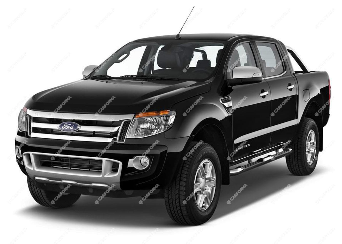 Ворсовые коврики на Ford Ranger III 2011 - 2023