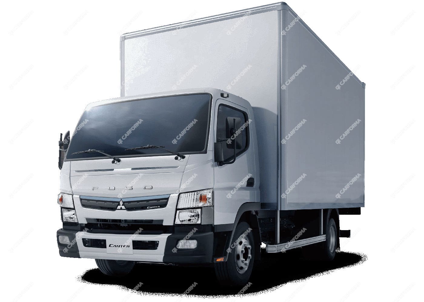 Ворсовые коврики на Mitsubishi Fuso Canter VIII широкая кабина 2010 - 2024