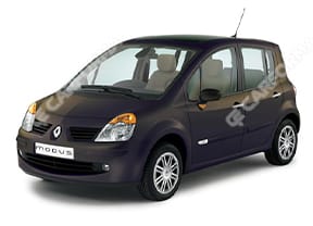 Ворсовые коврики на Renault Modus 2004 - 2012