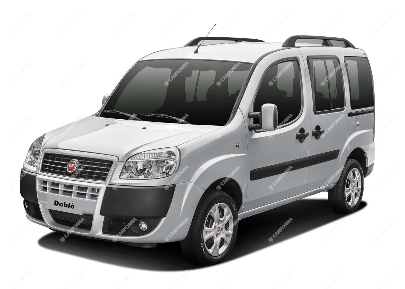 Ворсовые коврики на Fiat Doblo I 2000 - 2016