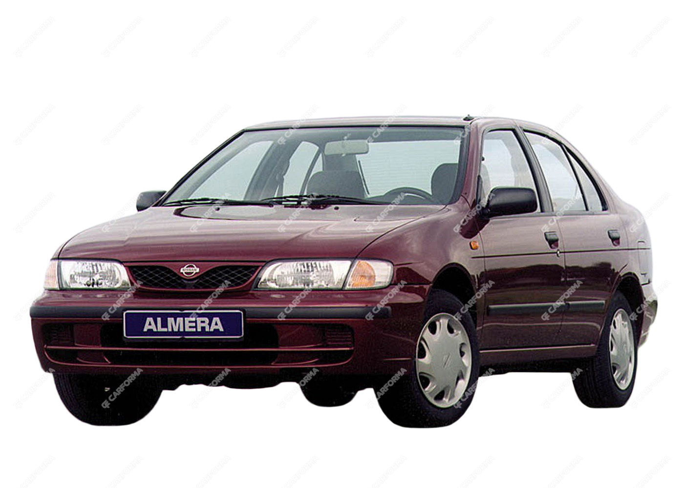Ворсовые коврики на Nissan Almera I (N15) 1995 - 2000
