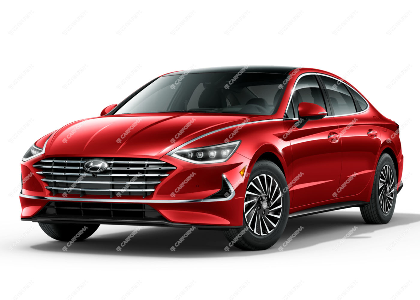 Ворсовые коврики на Hyundai Sonata 8 (DN8) 2019 - 2024