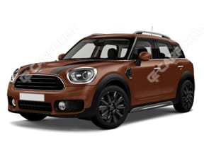 Ворсовые коврики на Mini Cooper Countryman (F60) 2016 - 2024